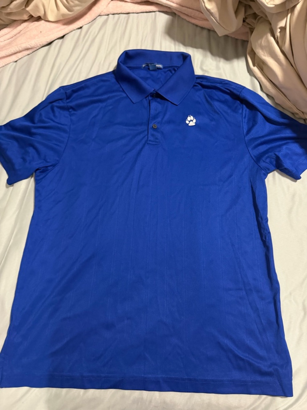 Port Authority Navy Paw Polo L - Great Wolf Lodge